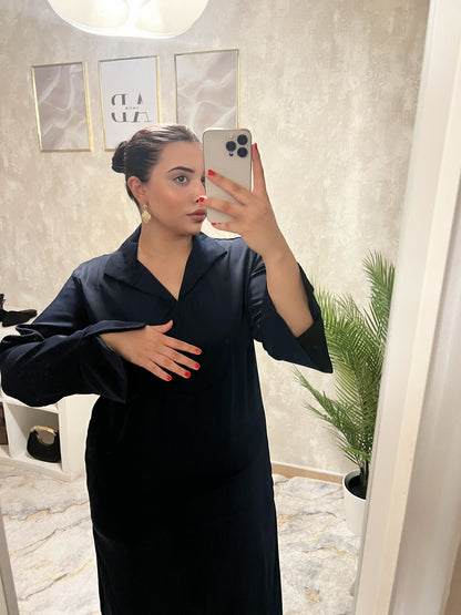 Abaya Ligera Chic – Mangas en Color