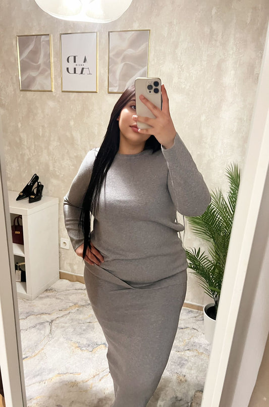 Jersey y Falda Ajustable